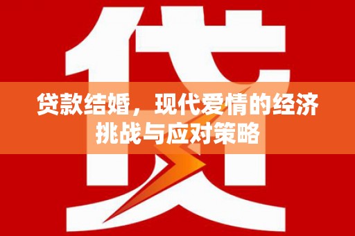 玉环贷款结婚，现代爱情的经济挑战与应对策略