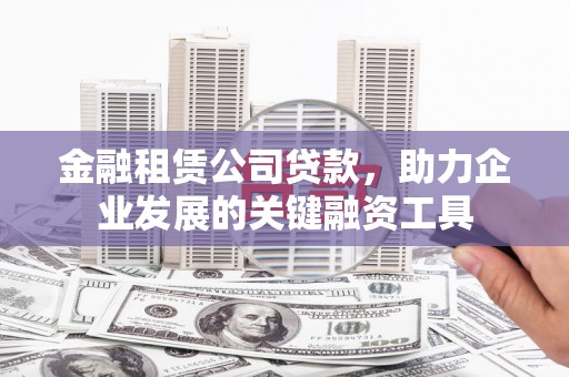 玉环金融租赁公司贷款，助力企业发展的关键融资工具