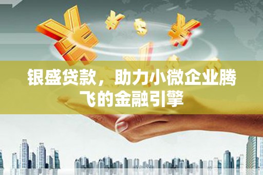 玉环银盛贷款，助力小微企业腾飞的金融引擎