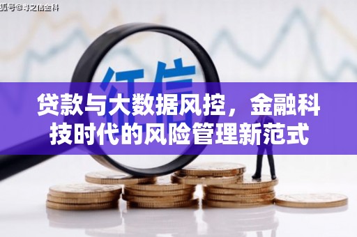 玉环贷款与大数据风控，金融科技时代的风险管理新范式