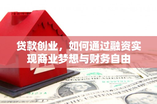玉环贷款创业，如何通过融资实现商业梦想与财务自由