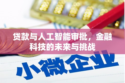 玉环贷款与人工智能审批，金融科技的未来与挑战