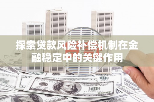 玉环探索贷款风险补偿机制在金融稳定中的关键作用