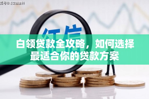 玉环白领贷款全攻略，如何选择最适合你的贷款方案