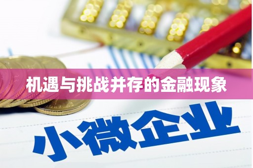 玉环机遇与挑战并存的金融现象